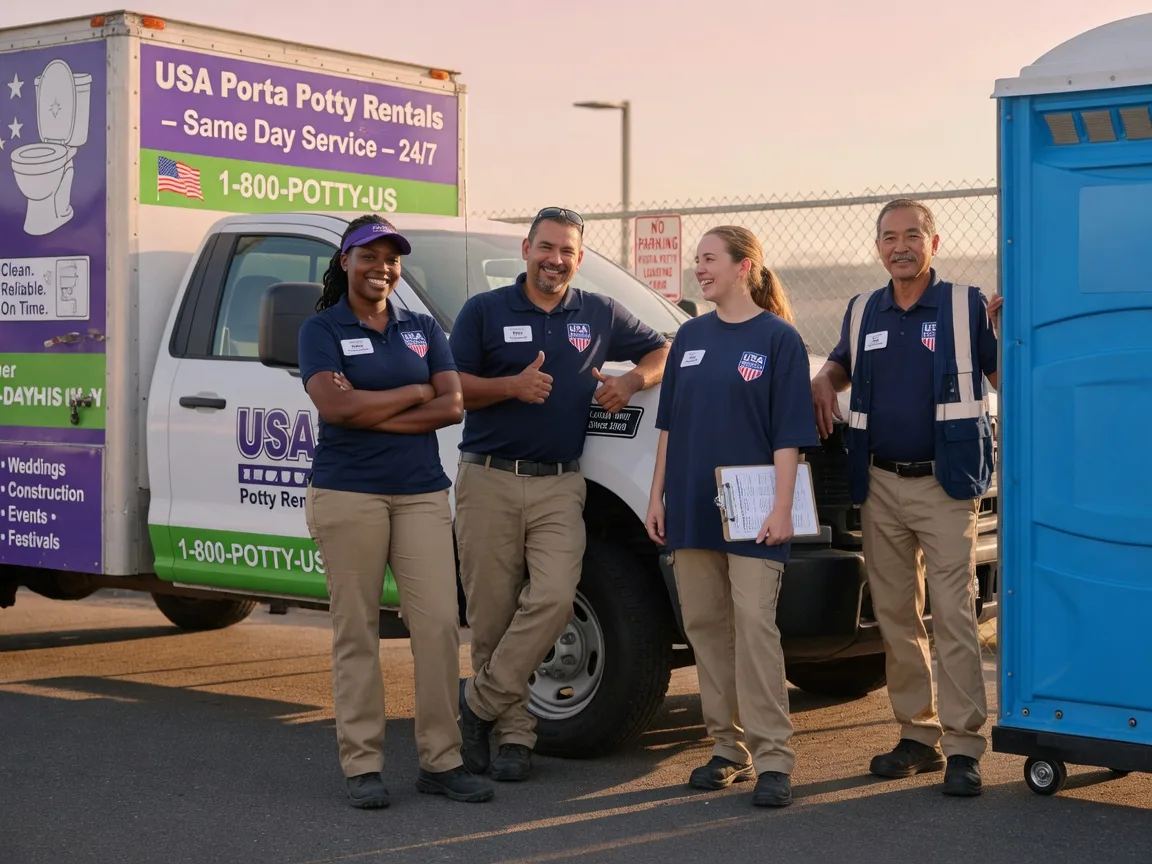 Porta Potty Rental company in Rockwall, TX